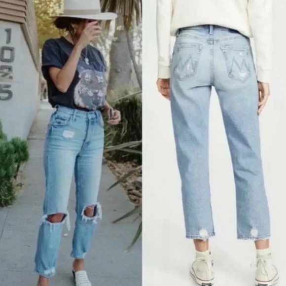MOTHER Superior The Tomcat Ankle Jeans in The Confession Size 25 - Picture 6 of 16
